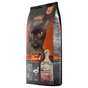 Zooplus 2x15kg Adult Eend Leonardo Kattenvoer aanbieding