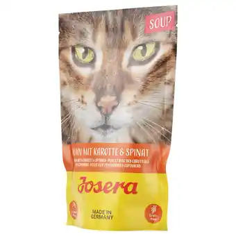 Zooplus 32x70g Josera Soup Kip met Wortel & Spinazie Kattenvoer nat aanbieding