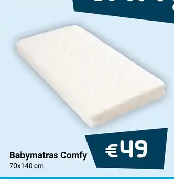 Beddenreus Babymatras comfy 70x140 cm aanbieding