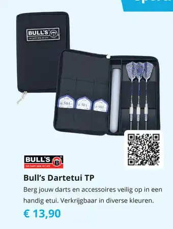 Tom Bull's Dartetui TP aanbieding