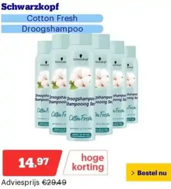 Bol.com Schwarzkopf aanbieding