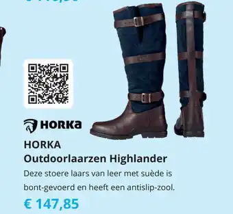 Tom Horka Outdoorlaarzen Highlander aanbieding