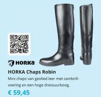 Tom Horka Chaps Robin aanbieding