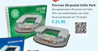 Tom Pro-Lion 3D-puzzel Celtic Park aanbieding