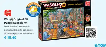 Tom Wasgij Original 38 Puzzel Kaasalarm aanbieding