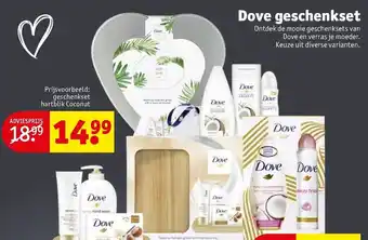 Kruidvat Dove geschenkset aanbieding