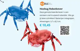 Tom Hexbug Robotkever 5.7x8.3 cm aanbieding