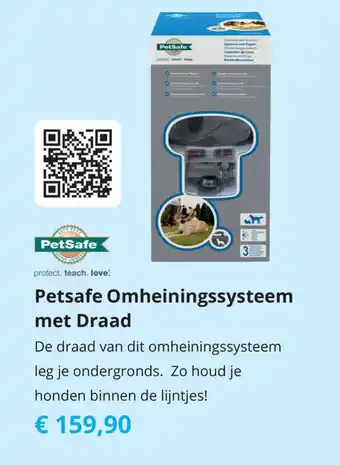 Tom Petsafe Omheiningssysteem met Draad aanbieding