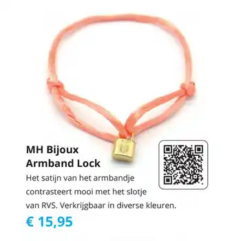 Tom MH Bijoux Armband Lock aanbieding