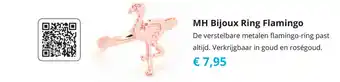 Tom MH Bijoux Ring Flamingo aanbieding