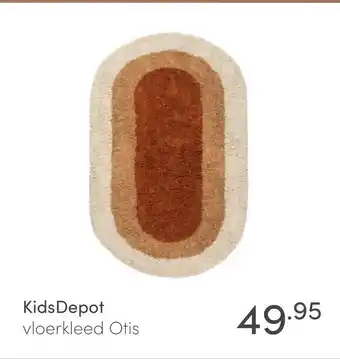 Baby & Tiener KidsDepot vloerkleed otis aanbieding