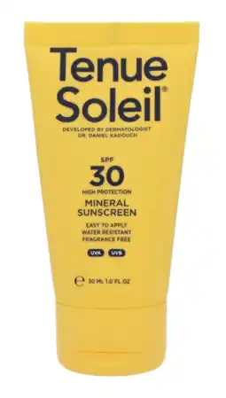 De Online Drogist Tenue Soleil SPF30 Mineral Sunscreen aanbieding