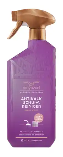 De Online Drogist Bruynzeel Cosmetic Homecare Antikalk Foamreiniger Fresh Wood aanbieding