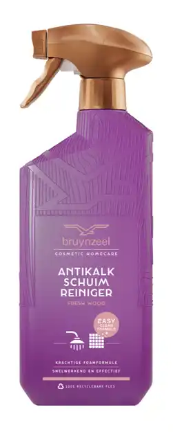De Online Drogist Bruynzeel Cosmetic Homecare Antikalk Foamreiniger Fresh Wood aanbieding