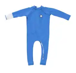 De Online Drogist Tenue Soleil UV Onesie Blauw 12-18 mnd aanbieding