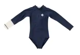De Online Drogist Tenue Soleil UV Swimsuit Blauw 10-12 jaar 1ST aanbieding