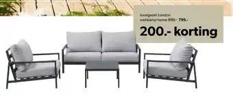 Wehkamp Loungeset london aanbieding