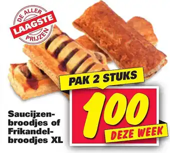 Nettorama Saucijzen broodjes aanbieding