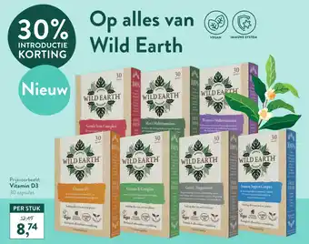 Holland & Barrett Op alles van wild earth aanbieding