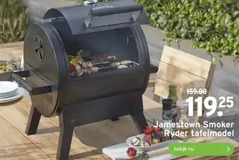 GAMMA Jamestown smoker ryder tafelmodel aanbieding