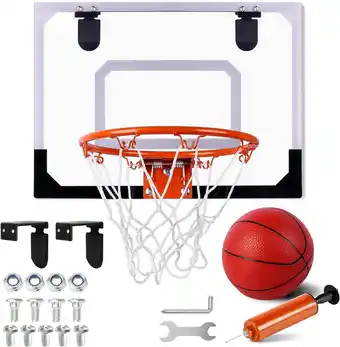 Amazon STAY GENT Basketbalkorf voor kinderen en volwassenen, voor binnen en buiten, voor deur, aan de muur gemonteerd en in de kamer aanbieding