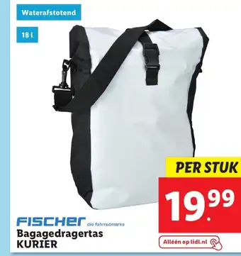 Lidl FISCHER Bagagedragertas Kurier aanbieding