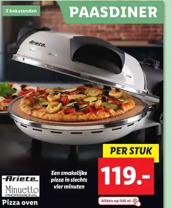 Lidl Pizza oven aanbieding