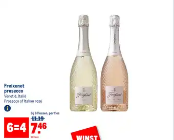 Makro Freixenet prosecco 6 flessen aanbieding