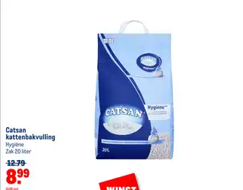 Makro Catsan kattenbakvulling zak 20 liter aanbieding