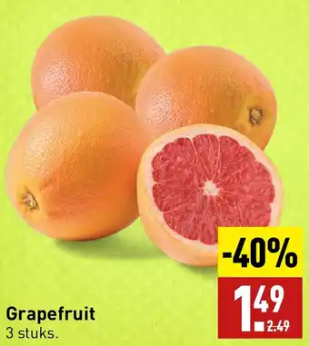 ALDI Grapefruit 3 stuks. aanbieding