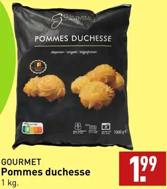 ALDI GOURMET Pommes duchesse 1 kg. aanbieding