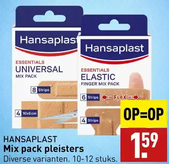 ALDI HANSAPLAST Mix pack pleisters aanbieding