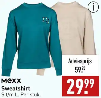 ALDI MEXX Sweatshirt aanbieding