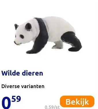 Action Wilde dieren aanbieding