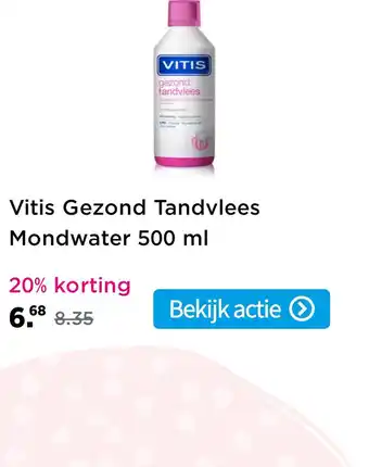 Plein.nl Vitis gezond tandvlees mondwater 500 ml aanbieding