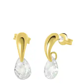 Douglas Lucardi Oorbellen 14 Karaat Goud - goudkleurig aanbieding