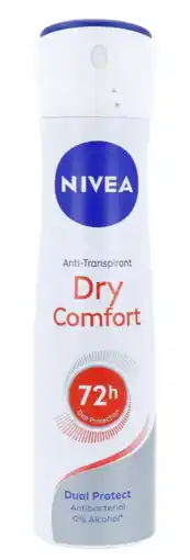 De Online Drogist Nivea Dry Comfort Deodorant Spray 150ML aanbieding