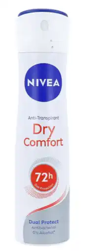 De Online Drogist Nivea Dry Comfort Deodorant Spray 150ML aanbieding