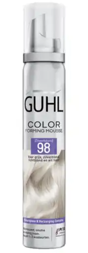 De Online Drogist Guhl Color Forming Mousse 98 Zilverblond 100ML aanbieding