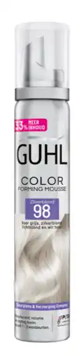 De Online Drogist Guhl Color Forming Mousse 98 Zilverblond 100ML aanbieding