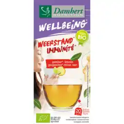 De Online Drogist Damhert Weerstand Gember Thee 35GR aanbieding