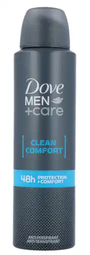 De Online Drogist Dove Men+Care Clean Comfort Deodorant Spray 150ML aanbieding