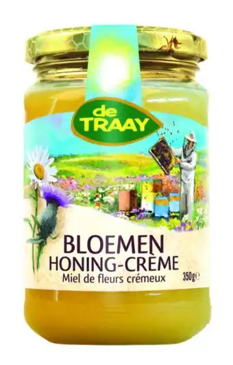 De Online Drogist De Traay Bloemenhoning Crème 350GR aanbieding