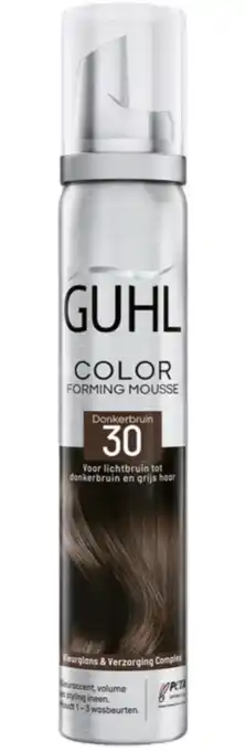 De Online Drogist Guhl Color Forming Mousse 30 Donker Bruin 100ML aanbieding