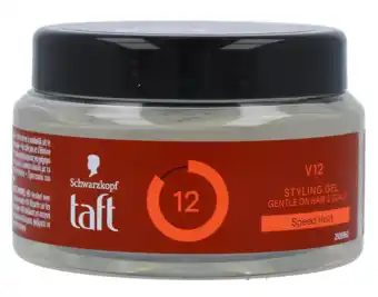 De Online Drogist Schwarzkopf Taft V12 Styling Gel Hold 12/15 250ML aanbieding