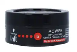 De Online Drogist Schwarzkopf Taft Wax Power Styling aanbieding