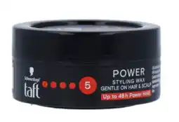 De Online Drogist Schwarzkopf Taft Wax Power Styling aanbieding