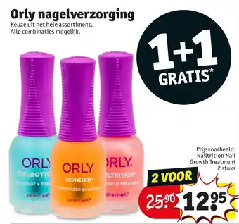 Kruidvat Orly Nagelverzorging aanbieding