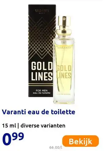 Action Varanti eau de toilette aanbieding