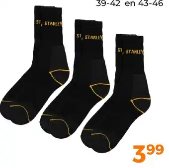 Trekpleister Stanley wersokken 39 - 42 en 43 - 46 aanbieding